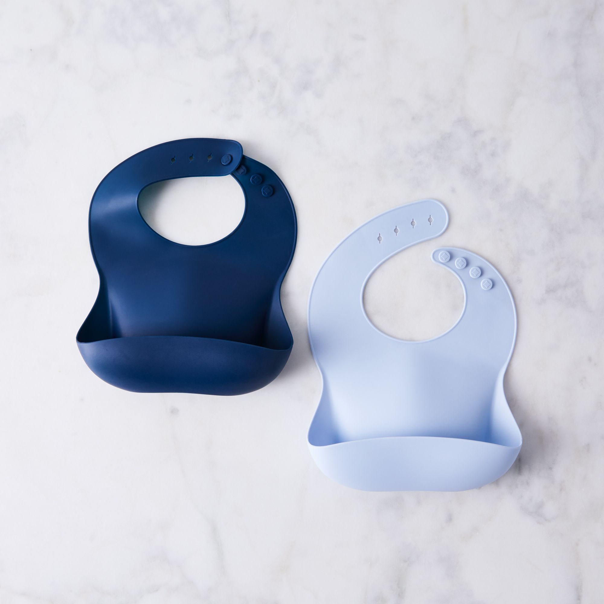 Bavetă Silicon blue and light blue