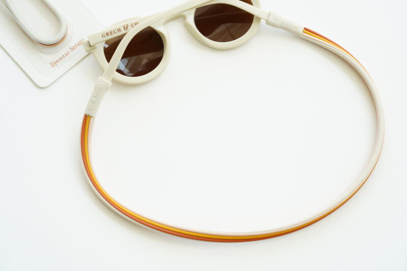 Curea pentru ochelari Shell + Golden + Rust - GRECH&CO
